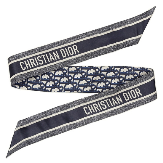 크리스찬디올 오블리크 미차 스카프 15DOB106I600 (C541, 네이비블루)_이미지