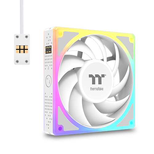 써멀테이크 TOUGHFAN EX 120 ARGB Sync (3팩, 화이트)_이미지