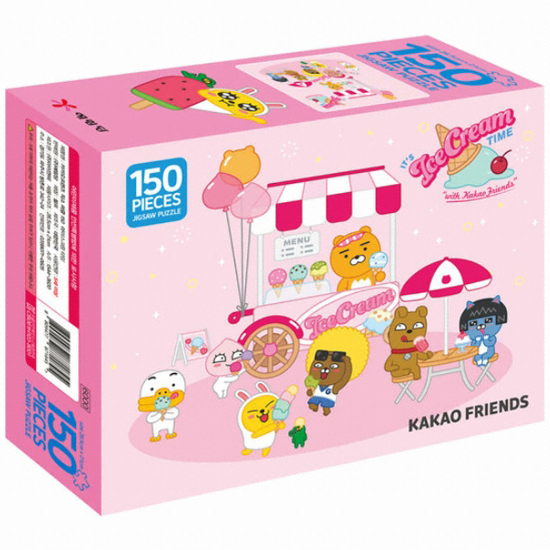 카카오프렌즈 예림아이 카카오 프렌즈 아이스크림 타임  150피스/직소퍼즐  YE871845