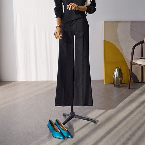 안나앤모드 A. shape 레직기 코튼 팬츠 팬츠D1126R02