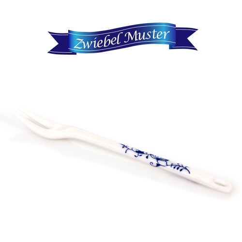 쯔비벨무스터 프라하 도자기 티포크 (1개)_이미지