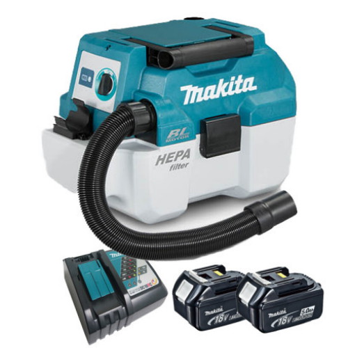 마끼다 DVC750L (5.0Ah, 배터리 2개)_이미지