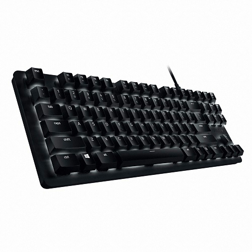 Razer BlackWidow Lite Stealth US (블랙, 오렌지축)_이미지