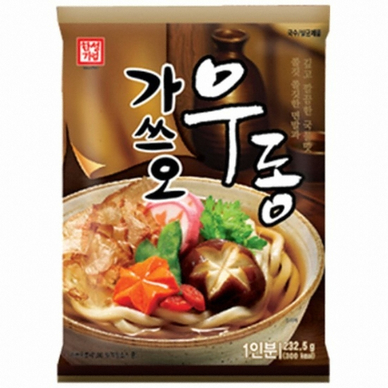 한성기업 가쓰오 우동 232.5g (2개)_이미지