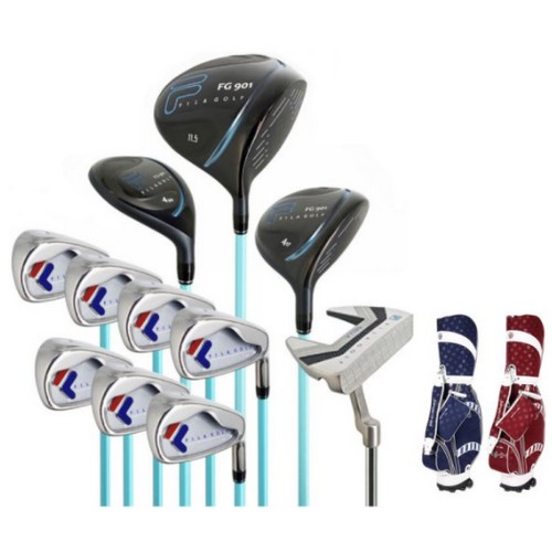 휠라 휠라골프 FG901 여성용 풀세트 (11개 카본 골프백세트 정품)_이미지