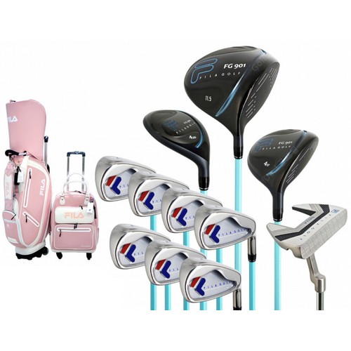 휠라 휠라골프 FG901 여성용 풀세트 (11개 카본 골프백세트 정품)_이미지