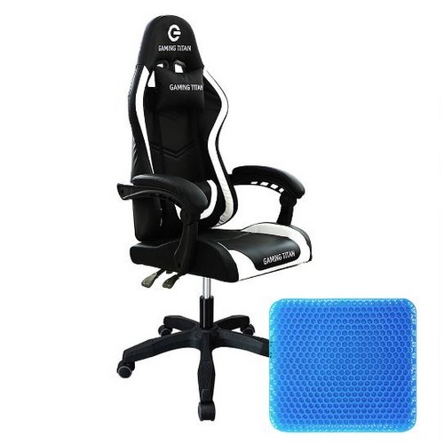 일루일루 라이트 G-지타이탄 베이직 게이밍 의자+스퀘어 에그시터