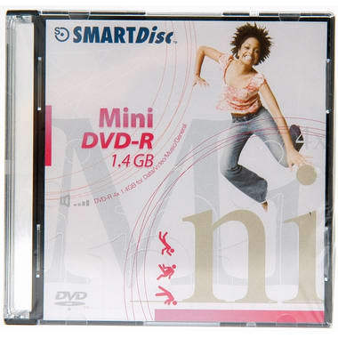 SMARTDisc DVD-R 1.4GB 4X 쥬얼 10장 Mini_이미지