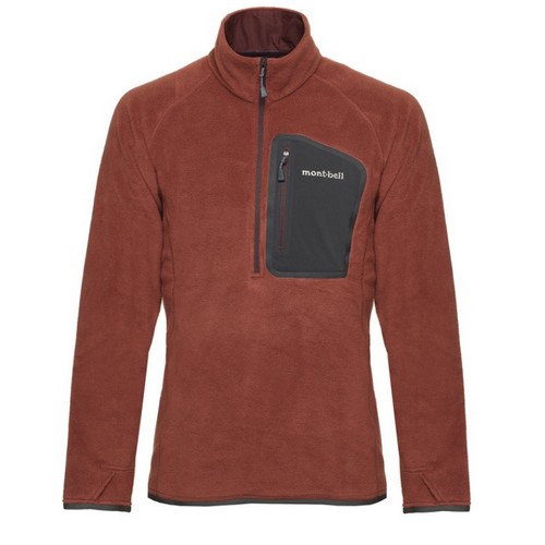 몽벨 풀오버 집업 티셔츠 MB3MT16F003