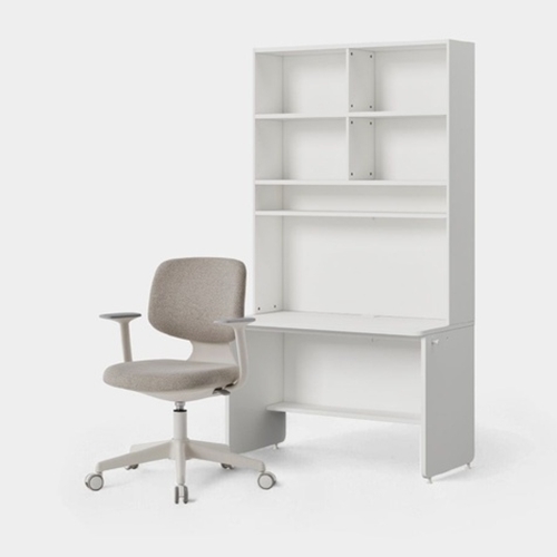 티오 일자 책상세트 6단+티오 책상의자