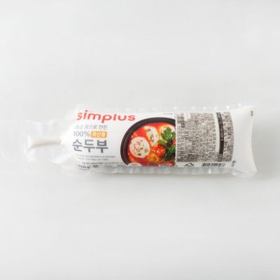 simplus 100%국산콩 순두부 400g
