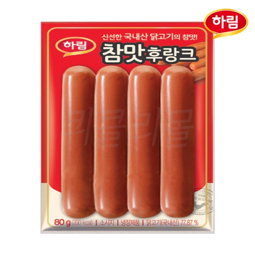 하림 참맛후랑크 80g (1개)