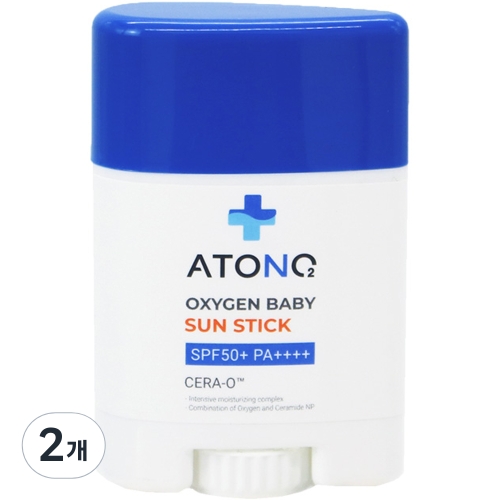 아토엔오투 옥시젠 베이비 선스틱 20g (SPF50+) (2개)_이미지
