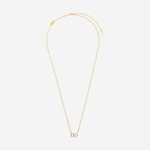V 로고 네클리스 골드 J0Q37METCS4