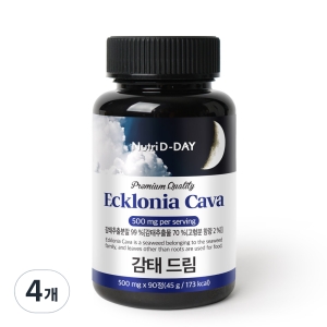 유니쎌팜 뉴트리디데이 프리미엄 감태드림 500mg 90정 (4개)_이미지