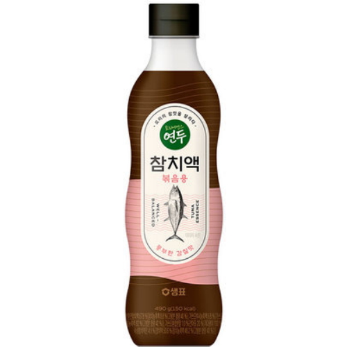 샘표 연두 참치액 볶음용 490g