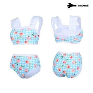 레노마 여성 피치 셔링 비키니 수영복 LS2F303_BU_s