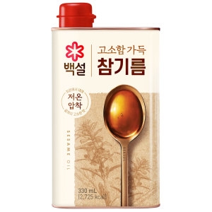 백설 고소함가득 참기름 330ml (1개)_이미지
