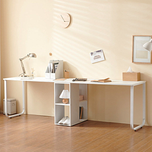 우아미가구 모노 커넬 오픈 수납 책상 (2200x600)_이미지