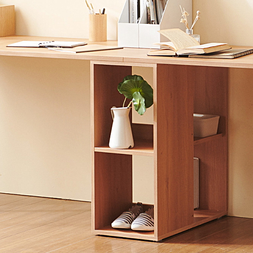 우아미가구 모노 커넬 오픈 수납 책상 (2200x600)_이미지