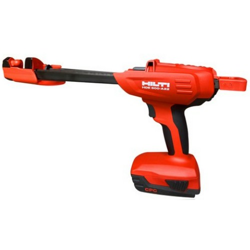 힐티 케미칼 건 디스펜서 HDE 500-A22 (2.6Ah, 배터리 2개)