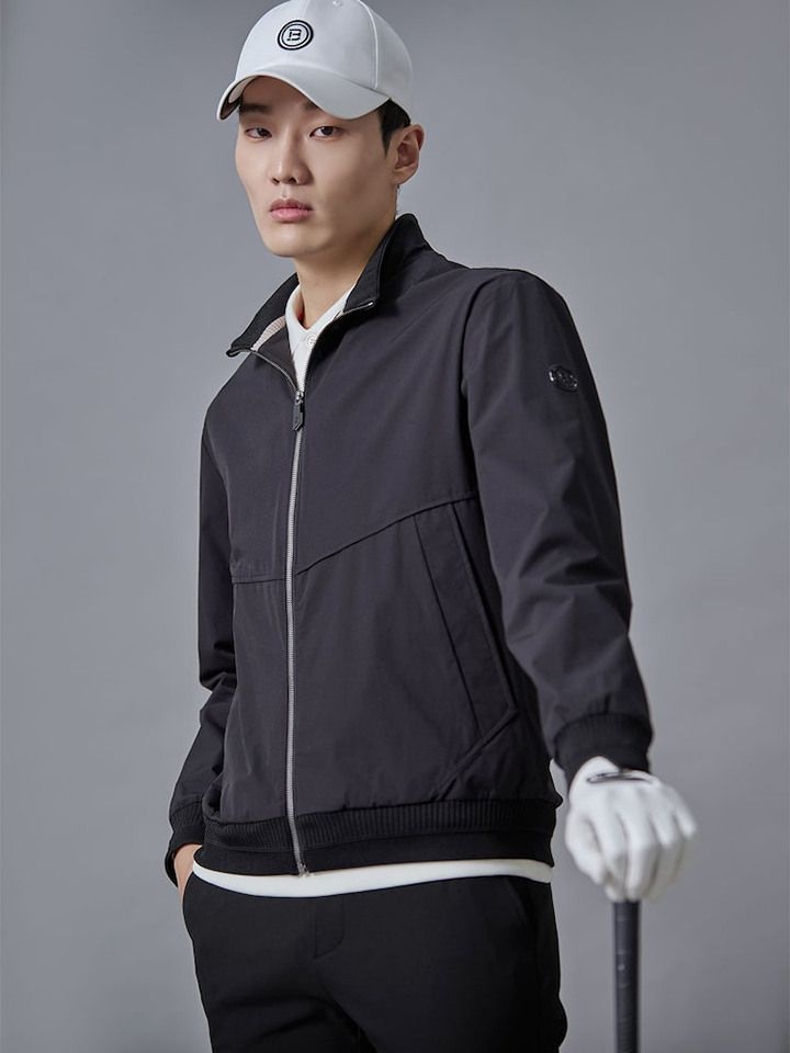 삼성물산 빈폴 남성 블루종 점퍼 블랙 BJ5139B025 442521_이미지