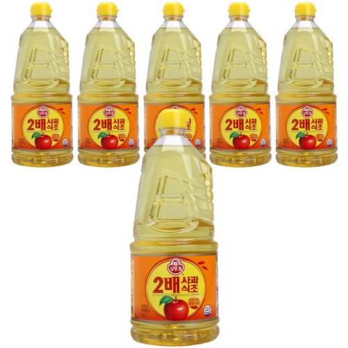 오뚜기 2배 사과식초 1.5L (6개)_이미지