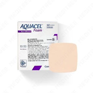 콘바텍 아쿠아셀 폼 창상피복재 욕창드레싱 비접착성 5X5 10매_이미지