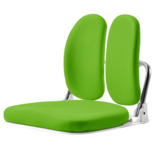 청심의자 스마트 듀얼 고급형 화이트바디 좌식의자 (메쉬등판)_이미지