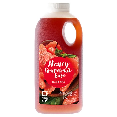 스위트컵 허니자몽 베이스 1.2kg