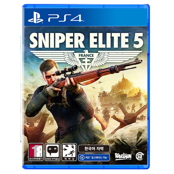  스나이퍼 엘리트 5 PS4 중고,한글판
