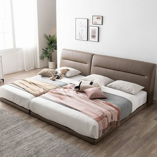 장인가구 데니스 저상형 패밀리침대 SS+Q (매트별도)_이미지