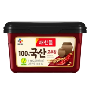 CJ제일제당 해찬들 100% 국산고추장 1kg (1개)