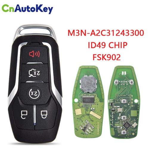 포드 퓨전 익스플로러 에지 머스탱 2013 PROXI 원격 ID49 자동차 FSK902 A2C31243300 M3N 2017 H.._이미지