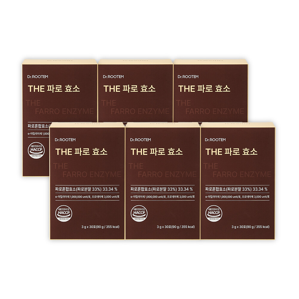 닥터루템 파로효소 30포 (6개)_이미지
