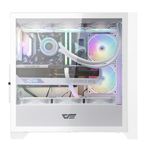 darkFlash DRX90 MESH RGB 강화유리 (화이트)_이미지