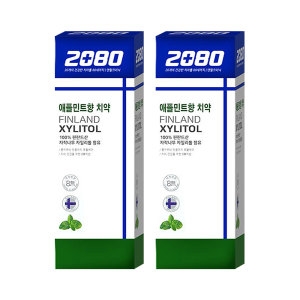 2080 자일리톨 애플민트향 치약 110g (2개)_이미지