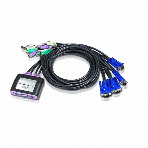 ATEN 4포트 PS/2 KVM 스위치 (CS64A)_이미지