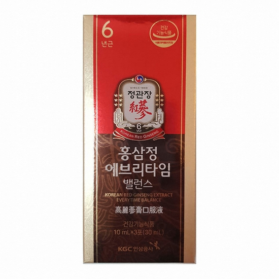 정관장 홍삼정 에브리타임 밸런스 10ml 3포 (1개)