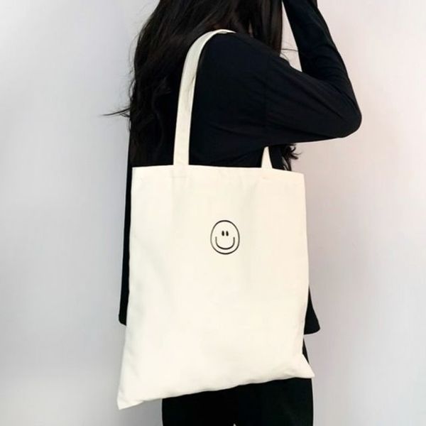 XPU786Q5 심플 추천 에코백 빅사이즈 꾸안꾸 나들이