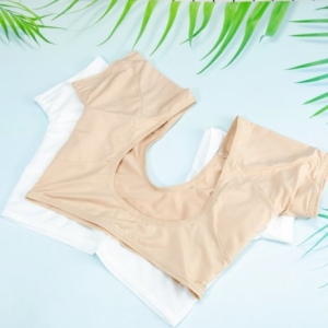  일본아이디어쇼 겨드랑이 땀흡수 겨땀패드 속옷 여성 이너웨어 일체형