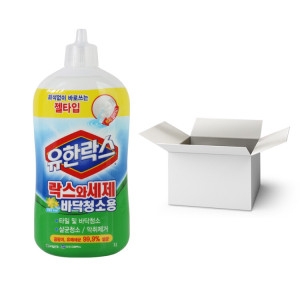 유한락스 락스와세제 바닥청소용 1L (12개)_이미지