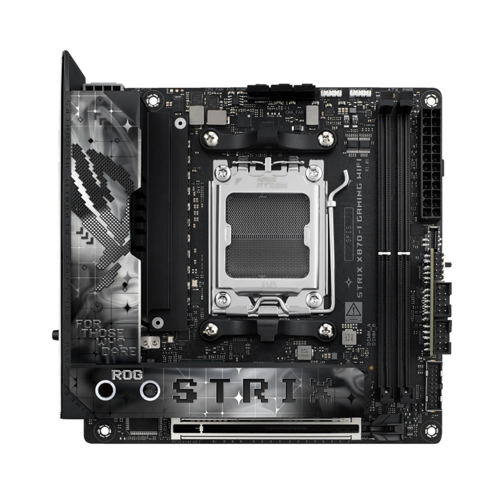 ASUS ROG STRIX X870-I GAMING WIFI 대원씨티에스이미지입니다. 누르면 해당 게시물로 새창이동합니다.