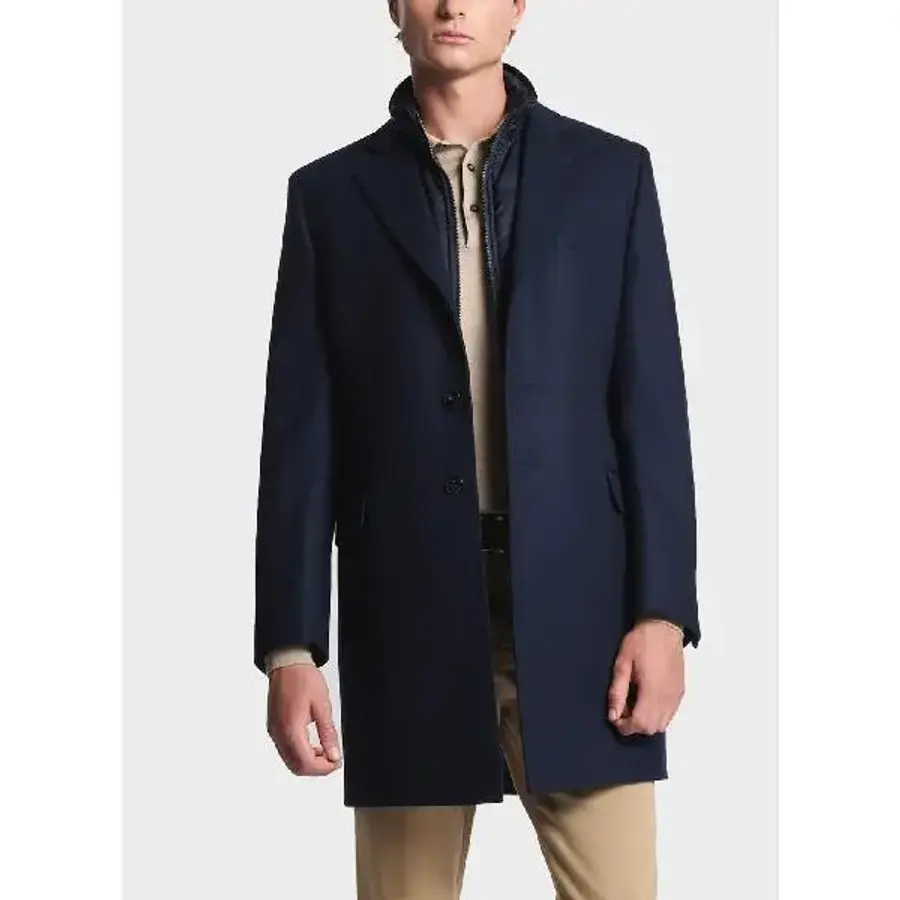 ���� NAM53511390 CAPPOTTO DOUBLE PANNO DI LANA E CASHMERE