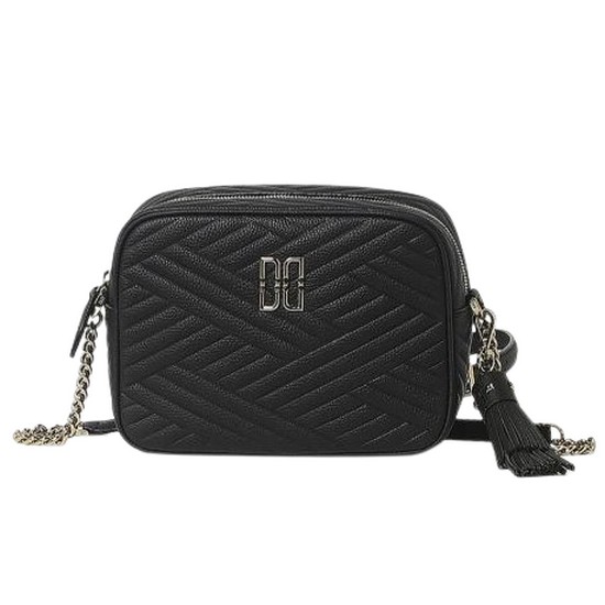 칼라일 가죽 체인 크로스백 DCBA2F361BK