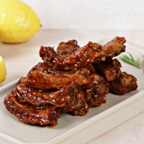 K-COOK 오리지널 쪽갈비 슬라이스 1kg (2개)_이미지