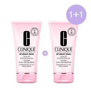 크리니크 올어바웃 클린 린스오프 포밍 클렌져 150ml (2개)_이미지