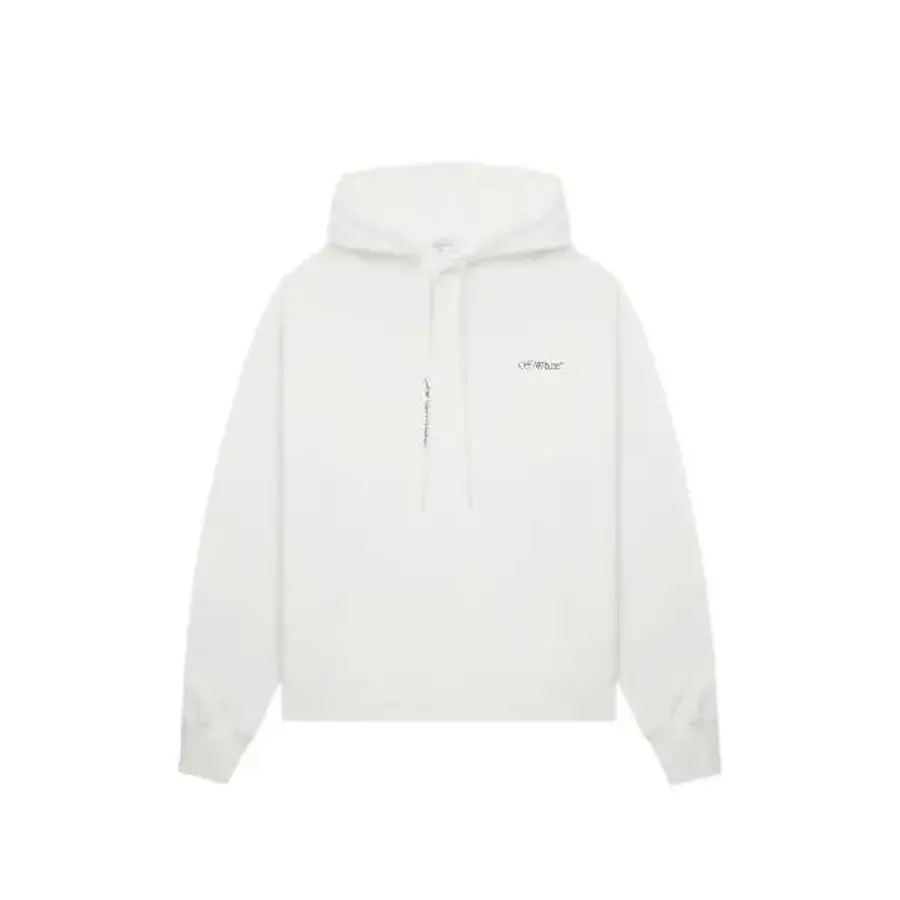 그래픽 프린트 후드티 OFFSWGART052P T