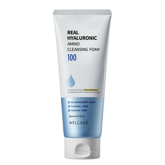 웰라쥬 리얼 히알루로닉 아미노 클렌징 폼 150ml
