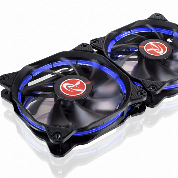 RAIJINTEK AURA12 BLUE LED FAN (2팩)_이미지
